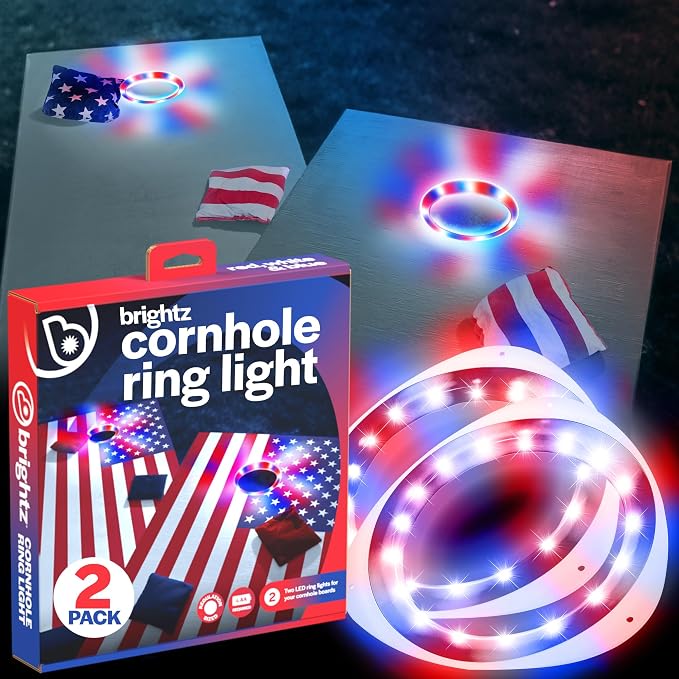 Brightz LED Cornhole Board Ring Lights by Brightz