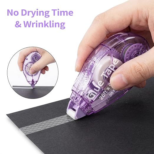 4 Pack Scrapbook Tape Double Sided Tape Rollers - Image 4