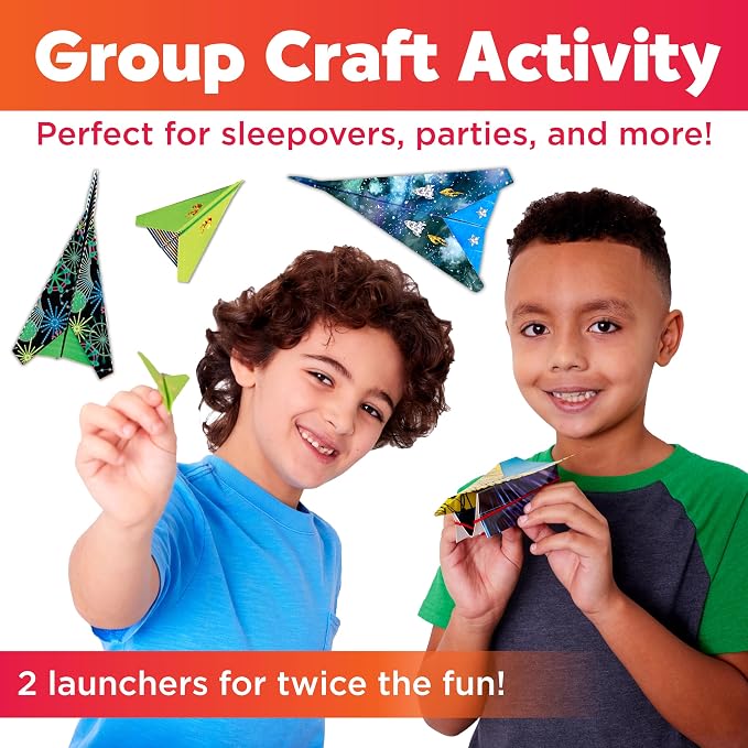 Creativity for Kids Stunt Squadron Fold & Launch Paper Airplanes: Create 80 - Image 8