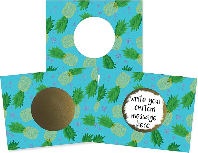 My Scratch Offs Pineapple DIY Make your Own Scratch Off Card Ticket by MyScratchOffs