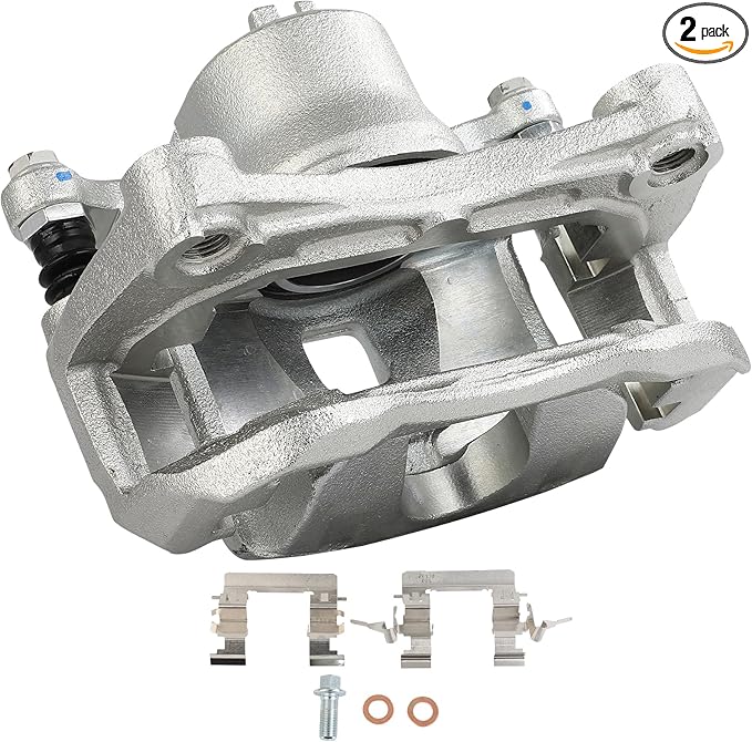 SCITOO 18B5484 18B5485 Front Left & Right Disc Brake Calipers Assembly w/Bracket For Chrysler,For Dodge,For Jeep,For Ram,For Volkswagen