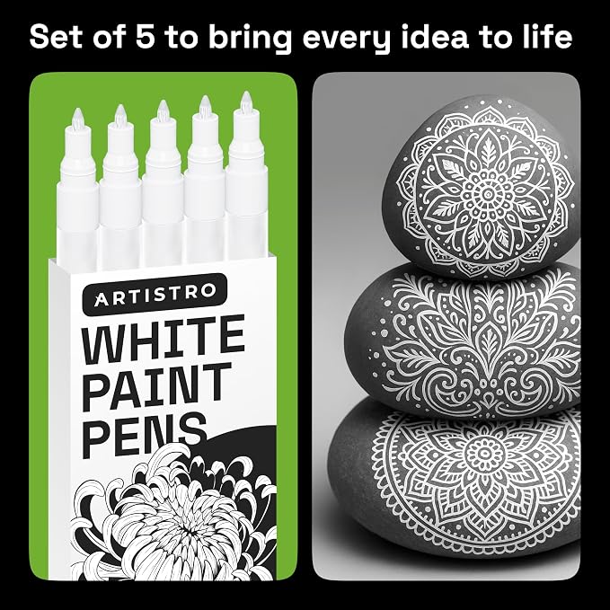 ARTISTRO White Paint Pens - Image 6