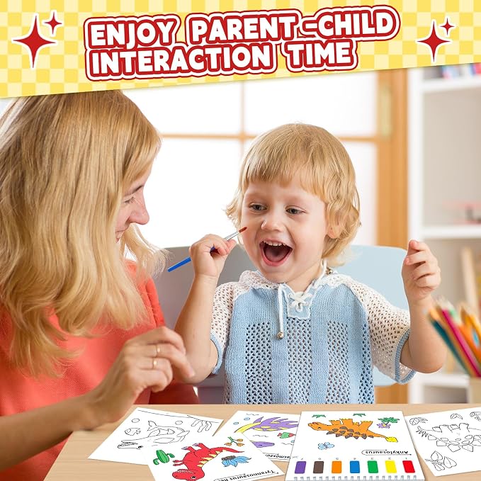 SOCOLER Paint with Water Coloring Books - Image 6