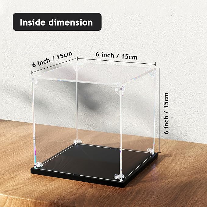 3MM Clear Acrylic Display Case Self Assemble Display Case - Image 4