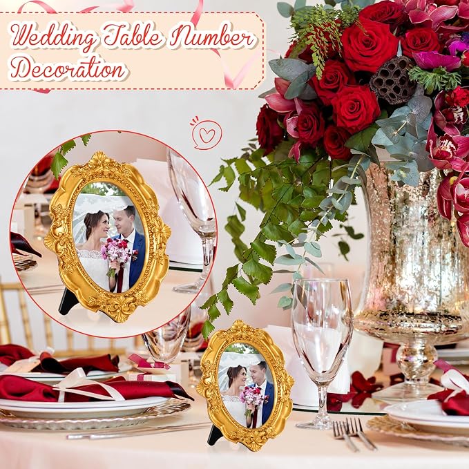 Maitys 50 Pcs Mini Picture Vintage Frames - Image 3