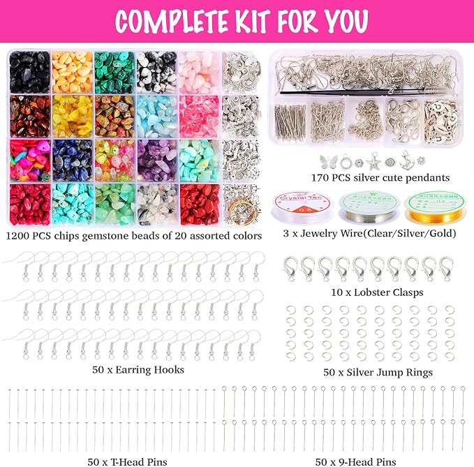 Xmada Jewelry Making Supplies Kit - Image 2