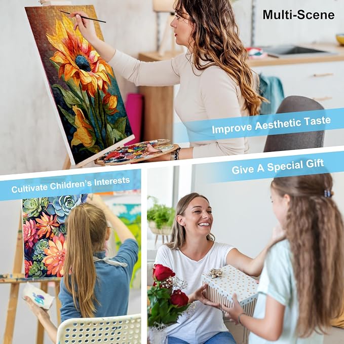Offito Paint by Numbers Kit for Adults - Image 7