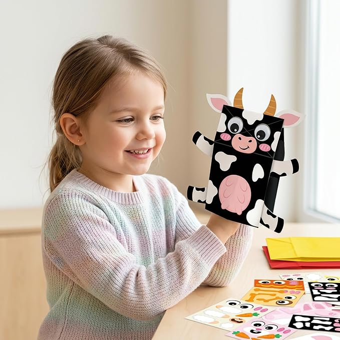 WATINC 9Pack Hand Puppet Art Craft - Image 5