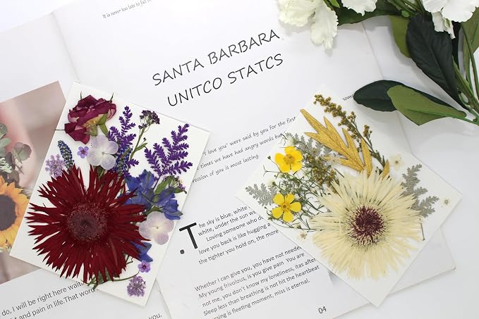 17 Types 30PCS Real Dried Pressed Flowers Bulk Dried Flower - Image 5