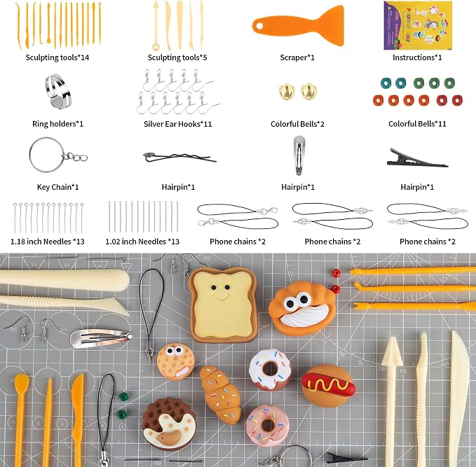 Aestd-ST Polymer Clay 72 Colors, Oven Bake Modeling Clay - Image 3