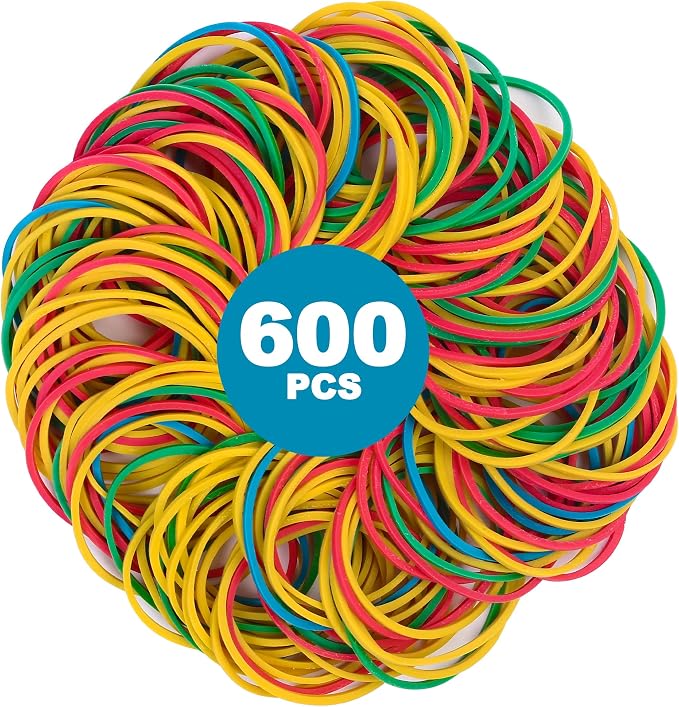 LotFancy Rubber Bands, Tie Dye - Image 9