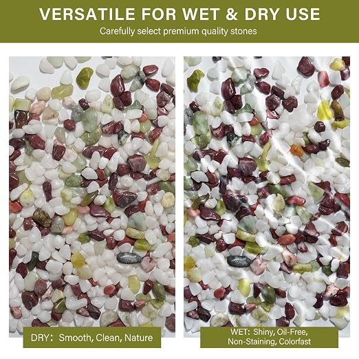 NUPICK 6 lbs Pebbles for Indoor Plants, 3/8 Inch Pea Gravel for Fish Tank - Image 7