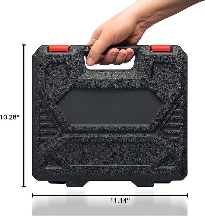 Wirefy Crimping Tool Set 11 PCS - High Leverage Wire Crimper 9" - Heat Shrink, Nylon, Insulated Flag, Non-Insulated Connectors