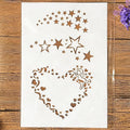 TIAMECH A4 Stars Meteor Stencil by TIAMECH