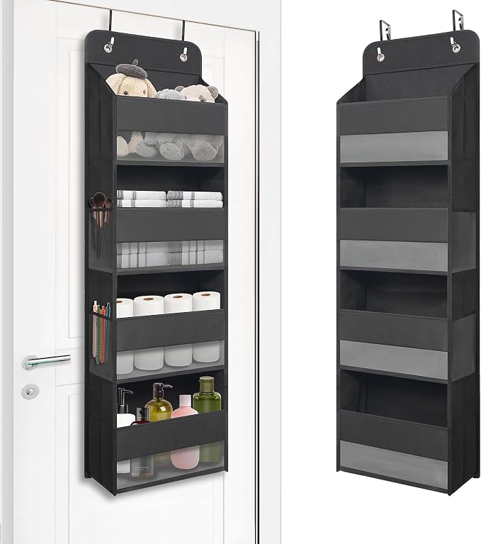 TYMENSH Black Over Door Organizer by TYMENSH