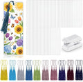 Fuyoooo 301 Pcs DIY Bookmark Making Kit 150 Bookmark Laminating Pouches 5 Mil by Liraitoya