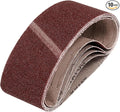 HARFINGTON 3 x 21 Inch Sanding Belts, 10 Pcs 40 Grits Aluminum Oxide Abrasive Belt Sander File Belt for Woodworking, Metal Polishing, Knife Sharpener