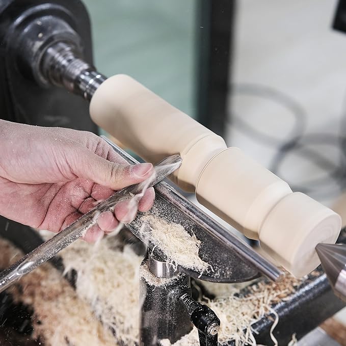 Cryo M2 HSS 5/8" Spindle Gouge with Beech Handle Length 15-1/2", Woodlathe Chisels for Woodturning