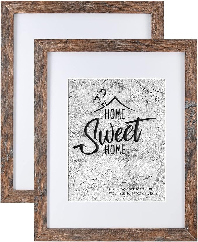 Califortree Rustic Brown 11x14 Picture Frame by Califortree