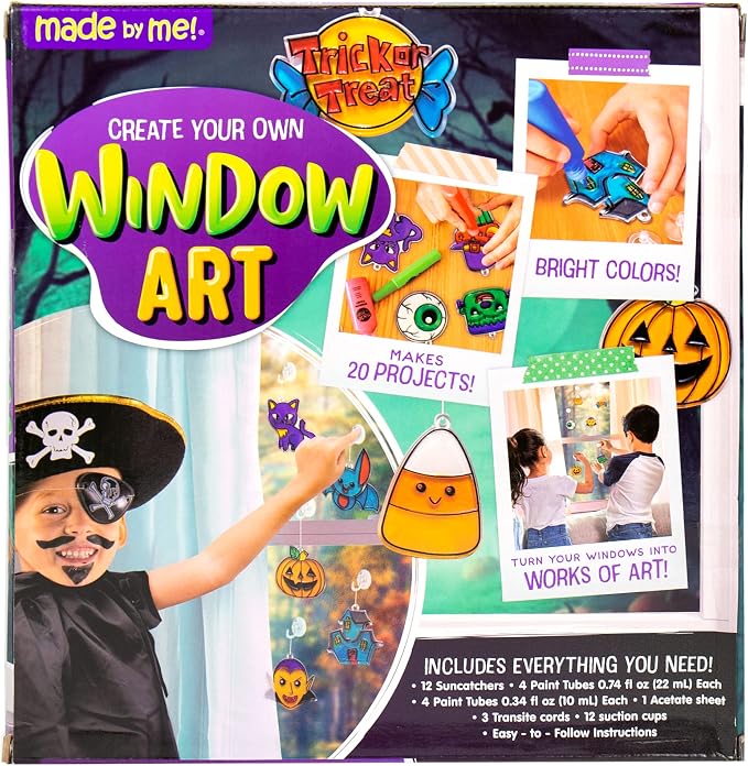 Made By Me Create Your Own Halloween Window Art by Horizon Group USA, Make 20 - Image 8