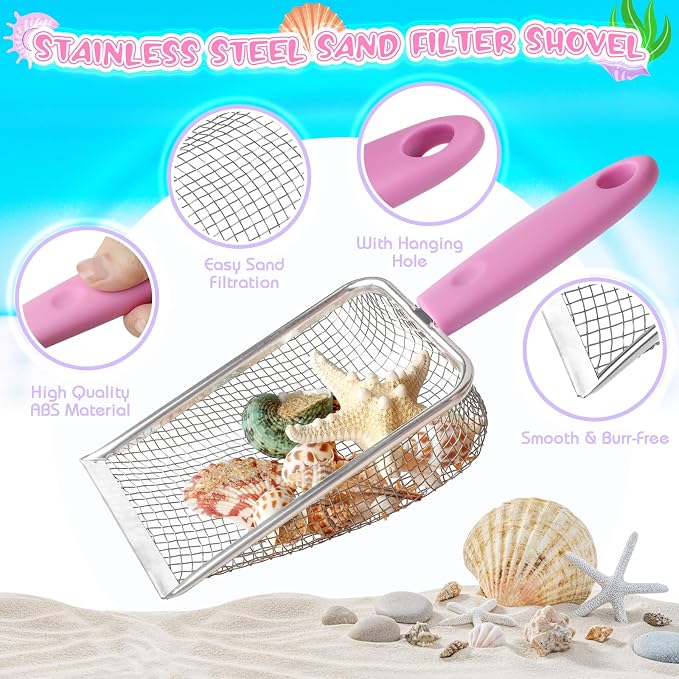 Beach Shell Collecting Set, Sand Toys - Image 3