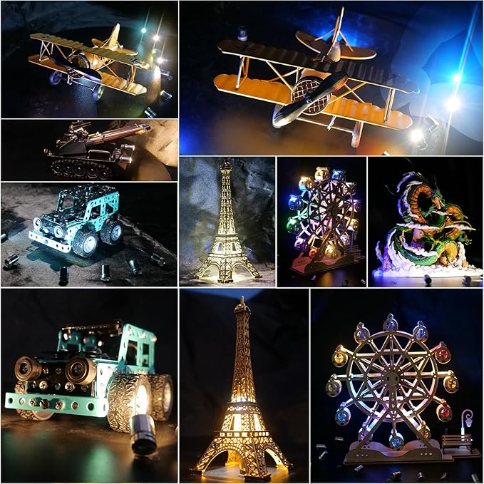 Mini LED Lights, Model Displays & Miniatures. Perfect - Image 6