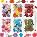 Dried Flowers, Resiners 174Pcs Pressed Flowers by Resiners