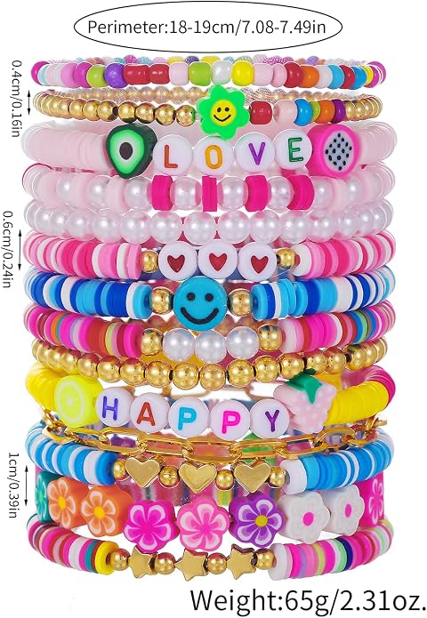 Friendship Bracelets Boho Stackable Bracelets - Image 3
