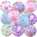 Panelee 12 Pcs Butterfly & Floral Theme Party Decorations Floral Hanging Paper by Panelee
