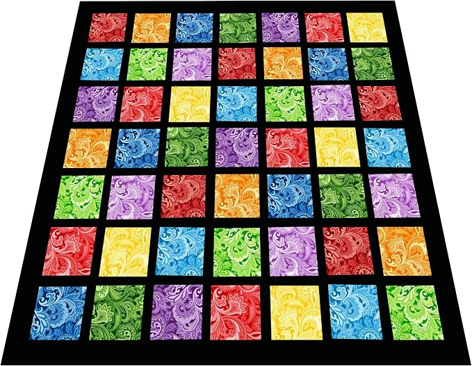 8"x8" 50pcs Cotton Fabric Squares - Image 2