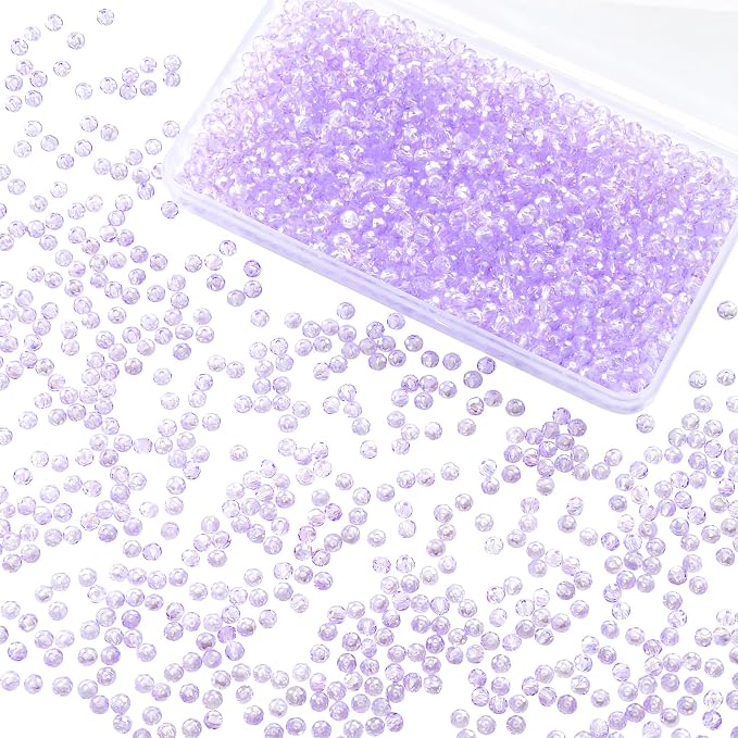 1200Pcs 4mm Crystal Glass Beads by Laopottbeads