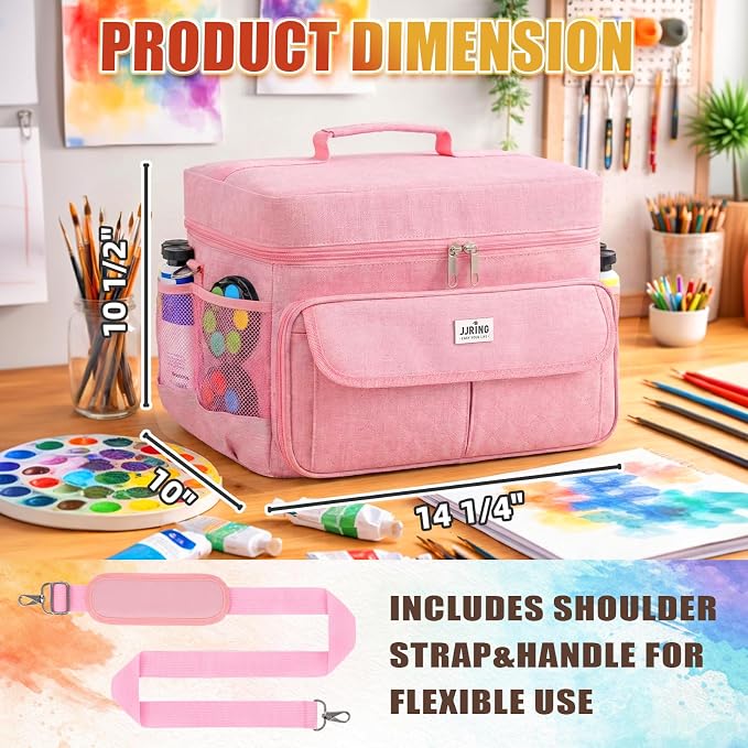 JJRING Acrylic Paint Organizer Bag - Image 2