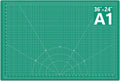 DIYSELF A1 Cutting Mat, 36 x 24 Inch Self Healing Craft Cutting Mat by DIYSELF