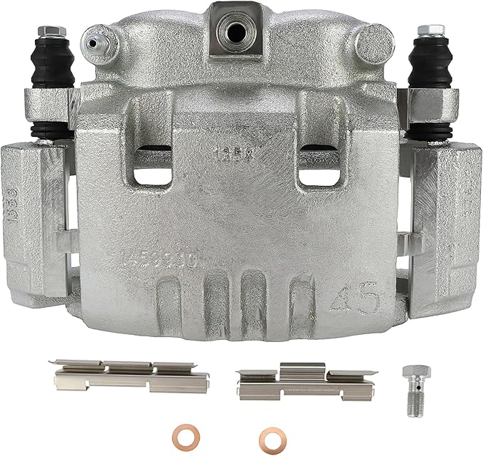 SCITOO Rear Left Brake Caliper With Bracket 18B4895 Compatible For Dodge Ram 1500 2006-2008 For Dodge Ram 2500 2003-2008 For Dodge Ram 3500 2003-2008