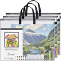 YOPCDJ 30x25 inches Extra-Large Art Portfolio Bag, Portfolio Folder by YOPCDJ