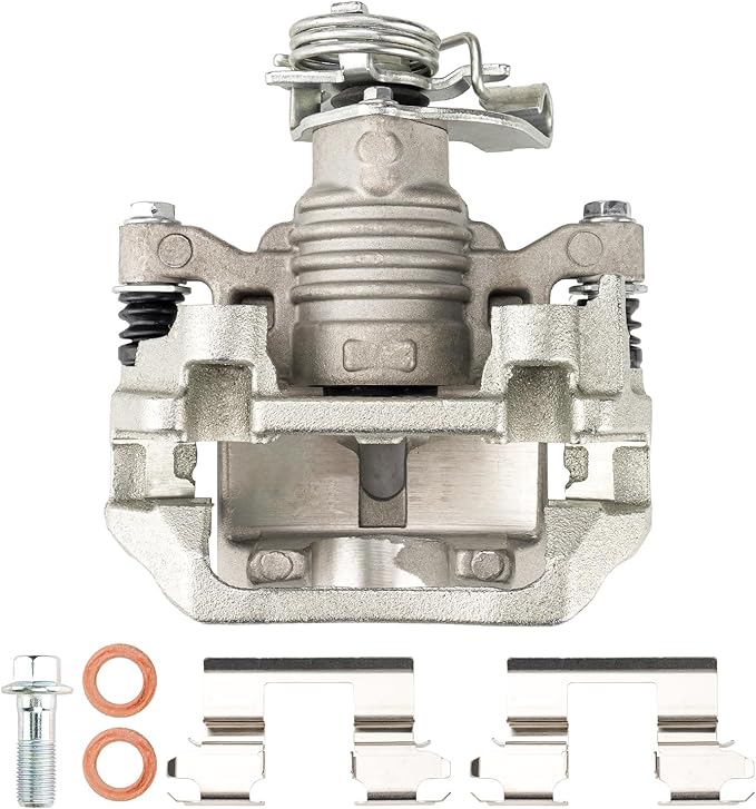 Torchbeam Rear Brake Caliper Left for Chevrolet 2004-2012 Malibu, Pontiac 2005-2010 G6, Chevrolet 2008-2010 HHR, Saturn 2007-2009 Aura, Rear Left Caliper Replace # 18B4893