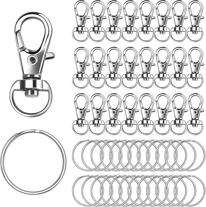 Logosophia 50 PCS Premium Keychain Making Kit by Unknown