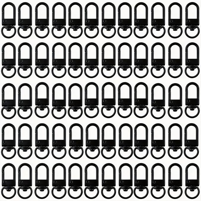 Keychain Clasp Keychain Clip Bulk 60pcs Colorful Lobster Claw Clasps by Cmidy