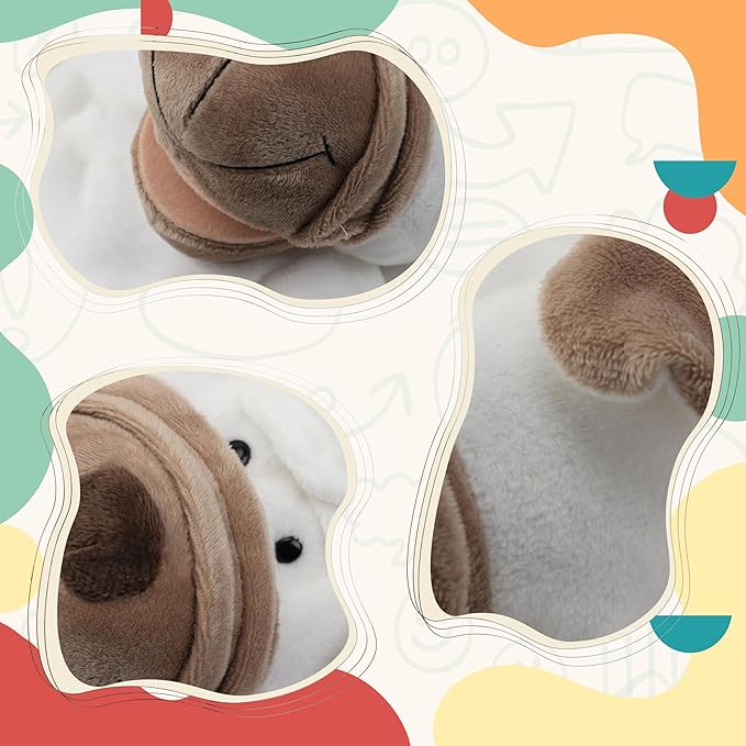 Easfan Puppy Hand Puppet Soft Animal Plush Toy - Image 6