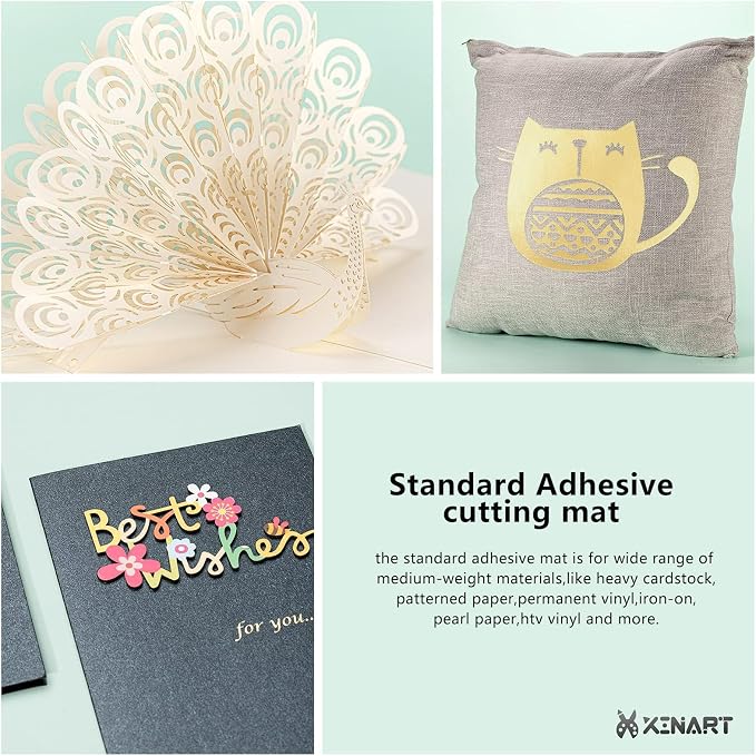 XINART Cutting Mats for Silhouette Cameo 4/3/2/1 Standard Adhesive Sticky - Image 3