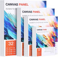 FIXWAL Canvas Boards for Painting 32 Pack, by Fixwal