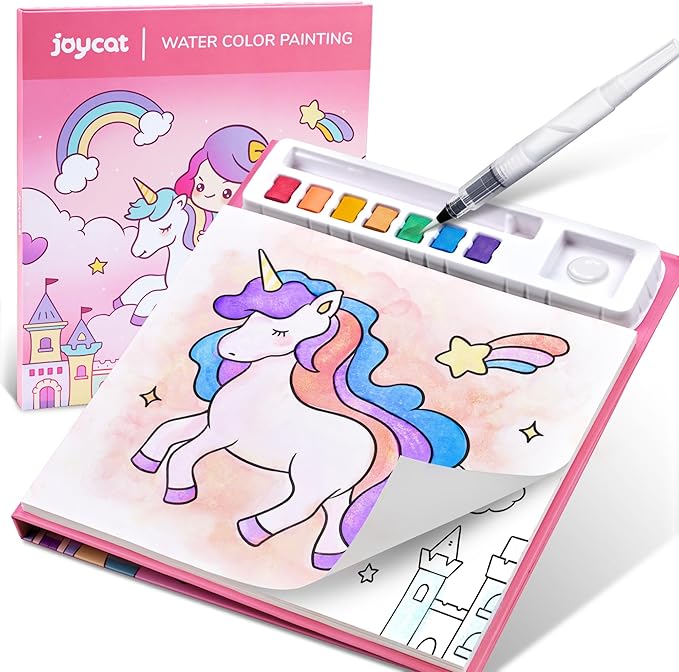 JoyCat Paint with Water Coloring Books by JOYCAT
