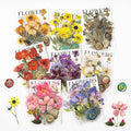 Dizdkizd 320Pcs Realistic Transparent Flower & Wax Seal Stickers by Dizdkizd