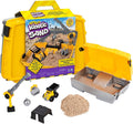Kinetic Sand Construction Site, Moldable Play Sand Sensory Toys, Ages 3+ by Unknown
