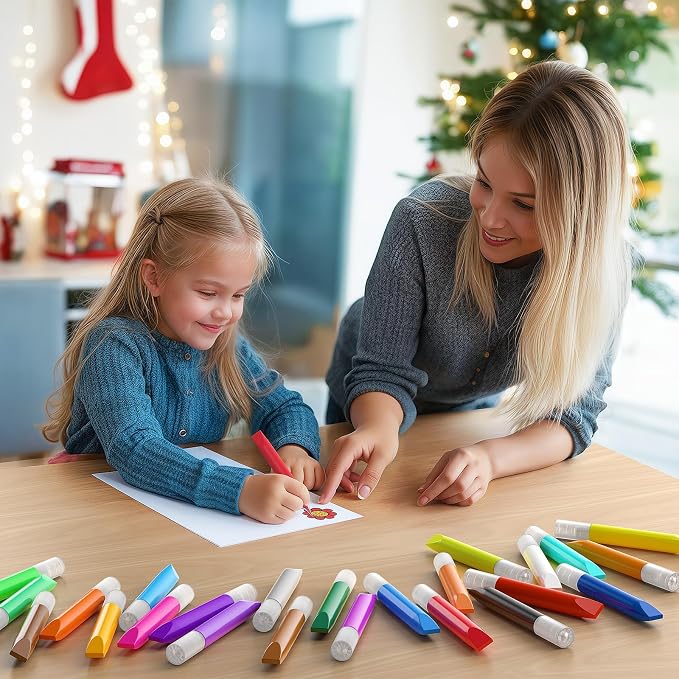 72 Pcs Suncatcher Paint Pens Paint Stained Glass Pigment Window Art Pens - Image 6