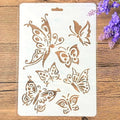 TIAMECH A4 Reusable Butterfly Stencil by TIAMECH