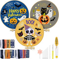 TINDTOP Halloween Embroidery Kit by TINDTOP