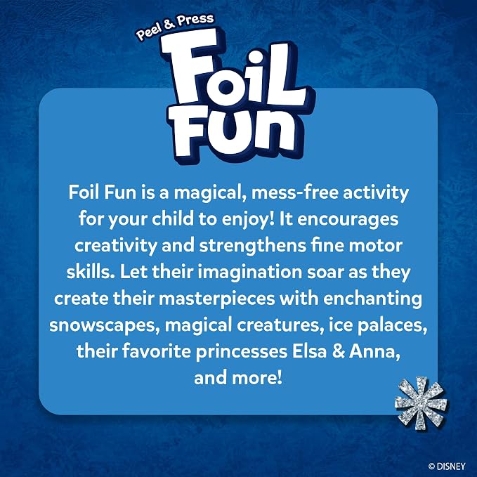 Skillmatics Foil Fun – Disney Frozen, Mess-Free Art - Image 8