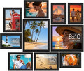 upsimples 10 Pack Picture Frames Collage Wall Decor by upsimples