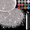 12000PCS 2mm Resin Rhinestones Bulk by BELLEBOOST